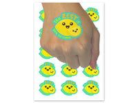 The Zest Is Yet to Come Lemon Temporary Tattoo Water Resistant Fake Body Art Set Collection (1 Sheet)