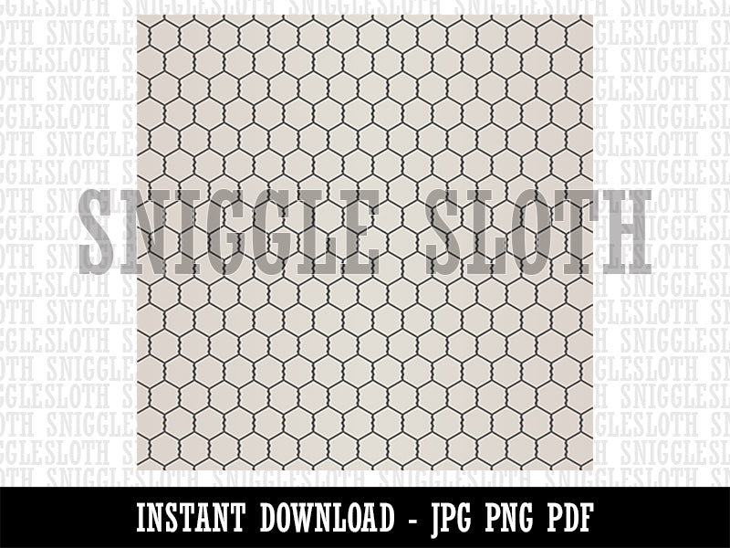 Chicken Wire Seamless Pattern Background Digital Paper Download JPG PDF PNG File