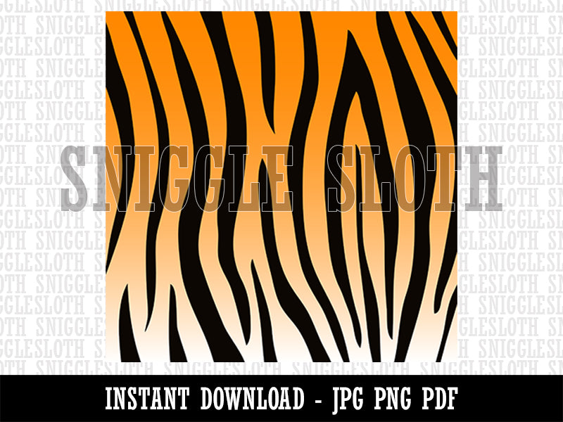 Siberian Tiger Stripes Endangered Species Wildlife Background Digital Paper Download JPG PDF PNG File