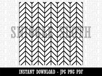 White Black Modern Chevrons Seamless Pattern Background Digital Paper Download JPG PDF PNG File