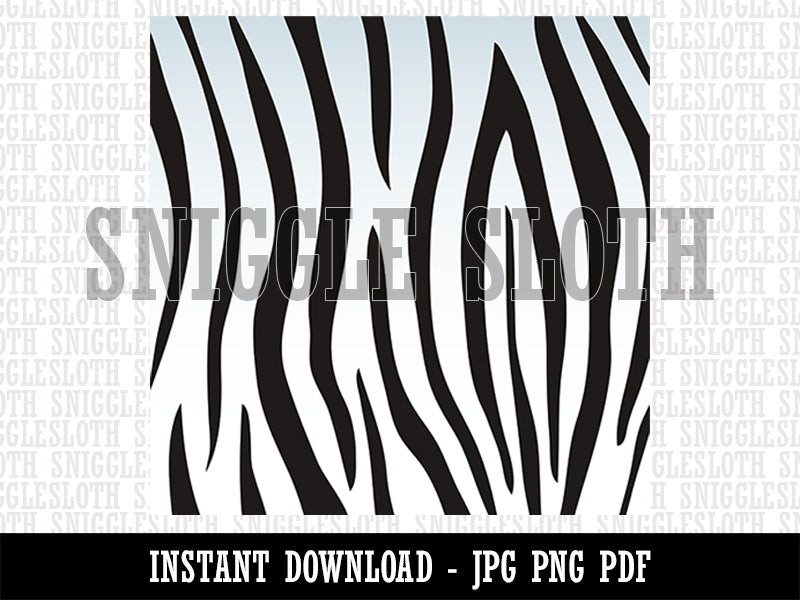 White Tiger Stripes Wildlife Background Digital Paper Download JPG PDF PNG File