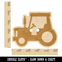 Tractor Farm Vehicle Wood Buttons for Sewing Knitting Crochet DIY Craft