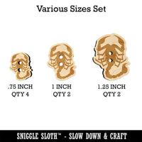 Scorpion Silhouette Wood Buttons for Sewing Knitting Crochet DIY Craft