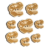 Tyrannosaurus Rex Skull Fossil Wood Buttons for Sewing Knitting Crochet DIY Craft