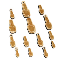 Cute Nail Polish Mini Wood Shape Charms Jewelry DIY Craft