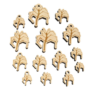 Walking Stick Bug Insect Mini Wood Shape Charms Jewelry DIY Craft