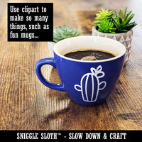 Iced Coffee Drink Clipart Digital Download SVG PNG JPG PDF Cut Files