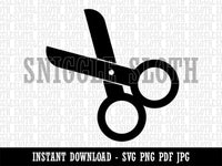 Scissors Symbol Clipart Digital Download SVG PNG JPG PDF Cut Files