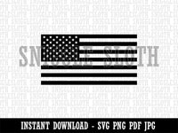 USA United States of America Flag Clipart Digital Download SVG PNG JPG PDF Cut Files