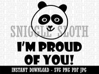 So Proud of You Smiley Face Teacher School Motivation Clipart Digital  Download SVG PNG JPG PDF Cut Files