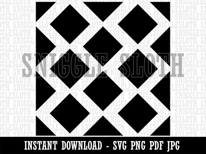 Diamond Zig Zag Pattern Background Clipart Digital Download SVG PNG JPG PDF Cut Files