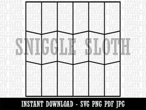 Mid-Century Modern Geometric Background  Clipart Digital Download SVG PNG JPG PDF Cut Files