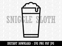 Beer Icon Clipart Digital Download SVG PNG JPG PDF Cut Files