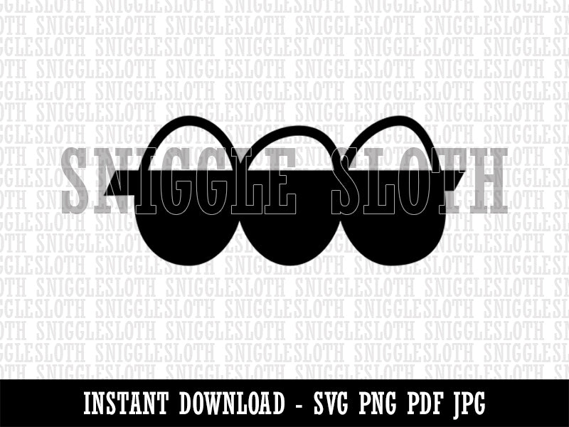 Egg Crate Doodle Clipart Digital Download SVG PNG JPG PDF Cut Files