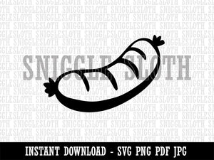 Oktoberfest Wiener Sausage Bratwurst Clipart Digital Download SVG PNG JPG PDF Cut Files