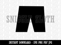 Shorts Boxers Bathing Suit Solid Clipart Digital Download SVG PNG JPG PDF Cut Files