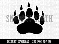 grizzly bear paw clip art