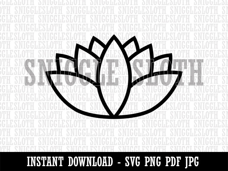 lotus outline