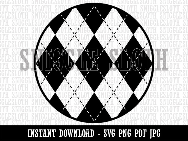 Argyle Sweater Pattern Clipart Digital Download SVG PNG JPG PDF Cut Files