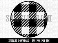 Buffalo Plaid Pattern Clipart Digital Download SVG PNG JPG PDF Cut Files