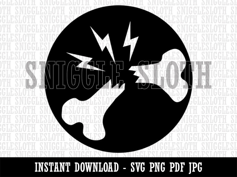 Broken Bone Injury Clipart Digital Download SVG PNG JPG PDF Cut Files