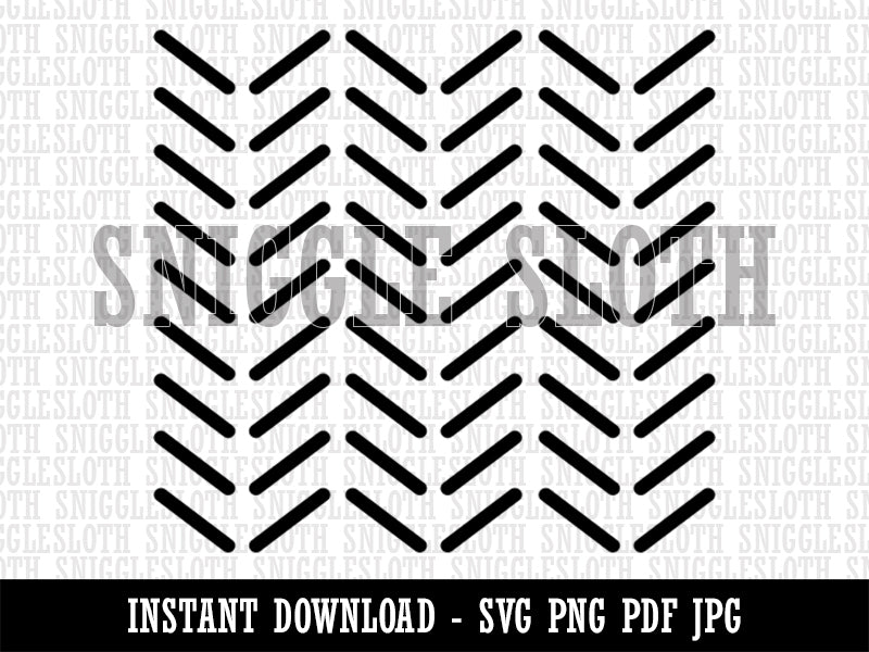 Herringbone Pattern Clipart Digital Download SVG PNG JPG PDF Cut Files