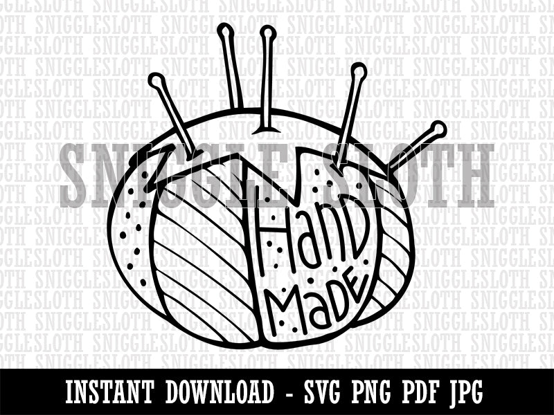 Handmade Cute Sweet Hand Drawn Tomato Pincushion Sewing Quilting Crafts Clipart Digital Download SVG PNG JPG PDF Cut Files