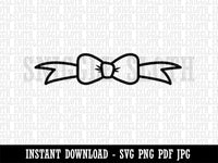 Beautiful Bow Clipart Digital Download SVG PNG JPG PDF Cut Files