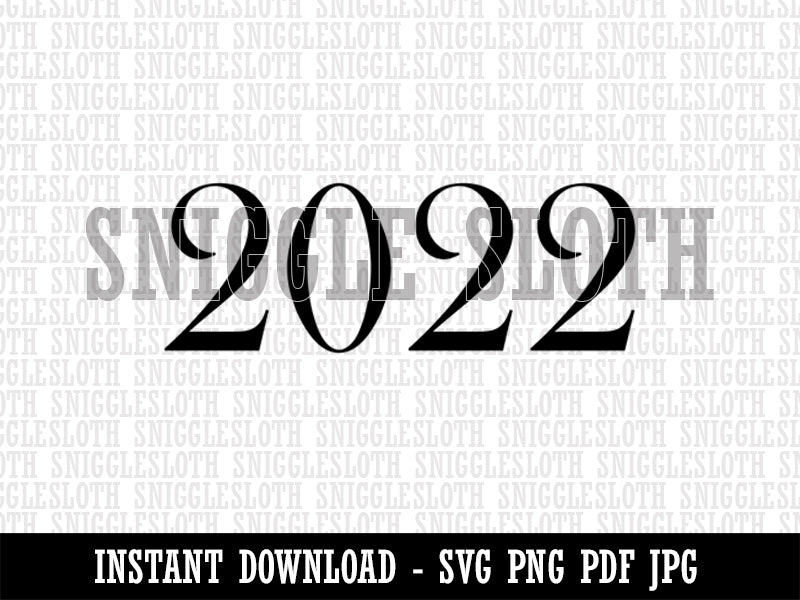 2022 Old Timey Font Clipart Digital Download SVG PNG JPG PDF Cut Files