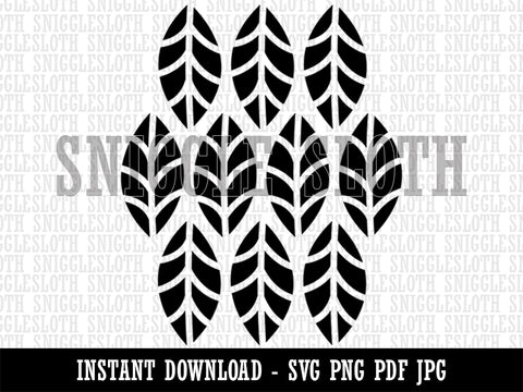 Marijuana Leaf Solid Clipart Digital Download SVG PNG JPG PDF Cut File – Sniggle  Sloth