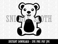 Teddy Bear Digital Cut Files - Digital Files - Teddy Bear SVG