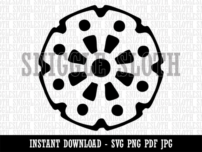 Mechanical Gear Cog Machine Wheel Clipart Digital Download SVG PNG JPG PDF Cut Files