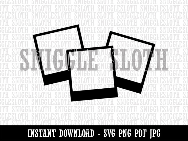 Picture Photograph Trio Composition  Clipart Digital Download SVG PNG JPG PDF Cut Files