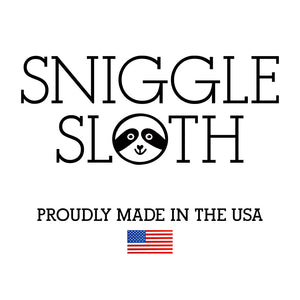 Patriotic Sloth July 4th Independence Day USA United States of America Engraved Wood Square Keychain Tag Charm