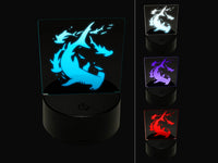 School of Hammerhead Sharks 3D Illusion LED Night Light Sign Nightstand Desk Lamp