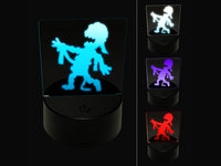 Shambling Mummy Halloween Monster 3D Illusion LED Night Light Sign Nightstand Desk Lamp