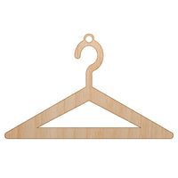 Clothes Hanger Laundry Unfinished Craft Wood Holiday Christmas Tree DIY Pre-Drilled Ornament