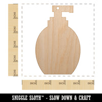 Soap Dispenser Clean Wash Icon Solid Unfinished Craft Wood Holiday Christmas Tree DIY Pre-Drilled Ornament