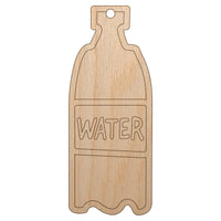 Water Bottle Doodle Unfinished Craft Wood Holiday Christmas Tree DIY Pre-Drilled Ornament