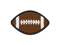Football Sport Multi-Color Embroidered Iron-On or Hook & Loop Patch Applique