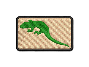 Lizard Solid Multi-Color Embroidered Iron-On or Hook & Loop Patch Applique