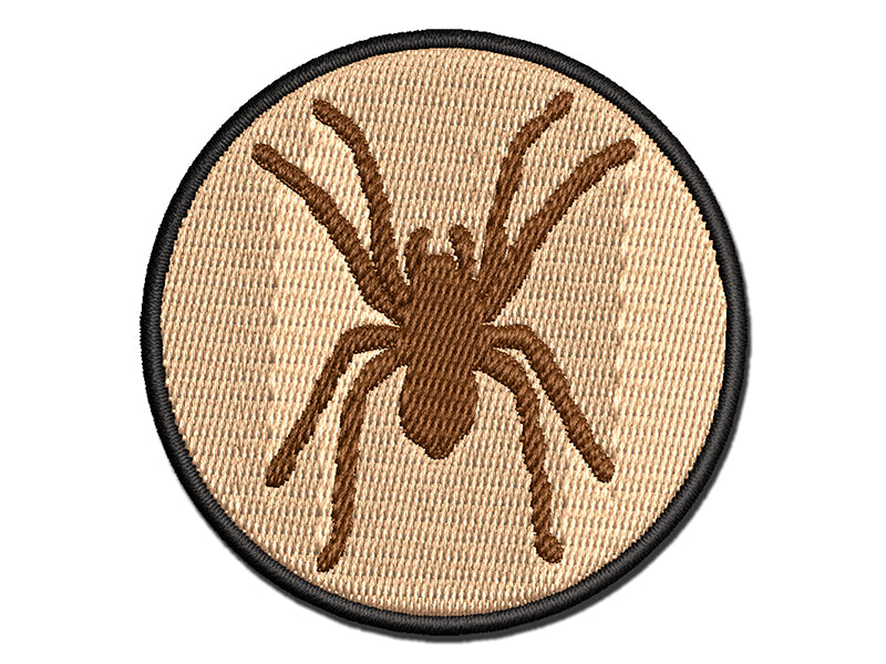 Spider Solid Multi-Color Embroidered Iron-On or Hook & Loop Patch Applique