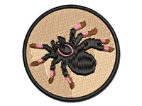 Tarantula Spider Solid Multi-Color Embroidered Iron-On or Hook & Loop Patch Applique