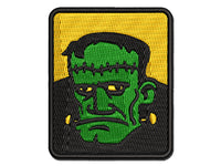 Halloween Frankenstein Monster Multi-Color Embroidered Iron-On or Hook & Loop Patch Applique