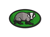 Curious Badger Multi-Color Embroidered Iron-On or Hook & Loop Patch Applique