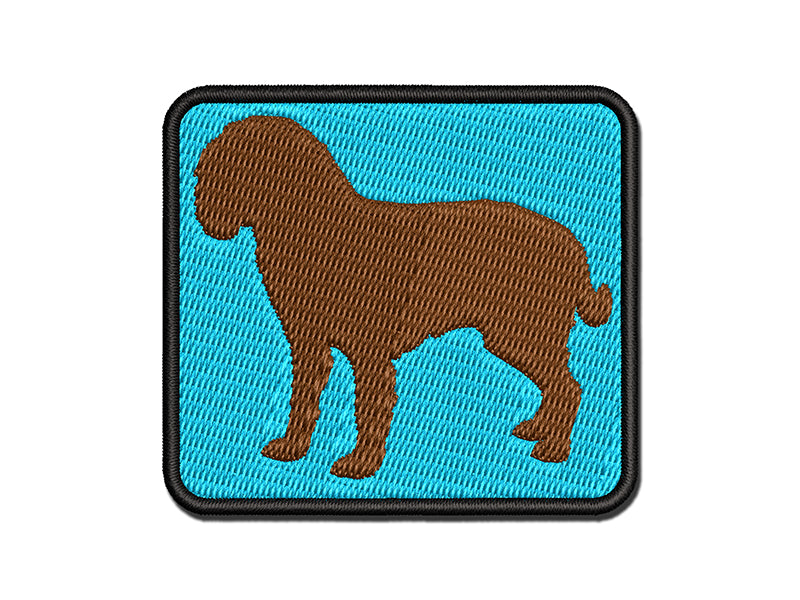 American Water Spaniel Dog Solid Multi-Color Embroidered Iron-On or Hook & Loop Patch Applique