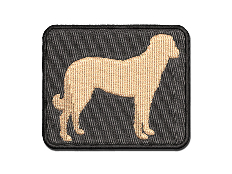 Anatolian Shepherd Dog Solid Multi-Color Embroidered Iron-On or Hook & Loop Patch Applique