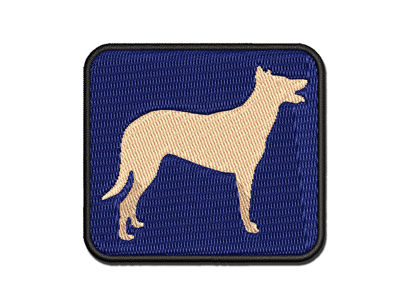 Beauceron Dog Solid Multi-Color Embroidered Iron-On or Hook & Loop Patch Applique