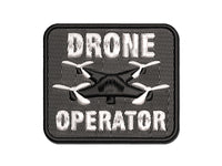 Drone Operator Remote Control Hobby Multi-Color Embroidered Iron-On or Hook & Loop Patch Applique