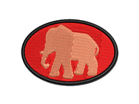 Red Elephant Republican Right Conservative GOP Multi-Color Embroidered Iron-On or Hook & Loop Patch Applique